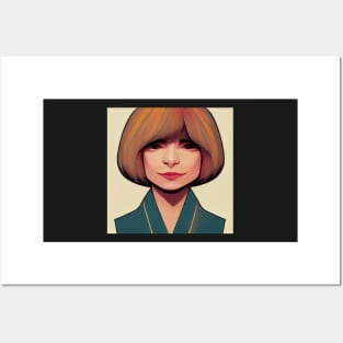 Anna Wintour | Comics Style Posters and Art